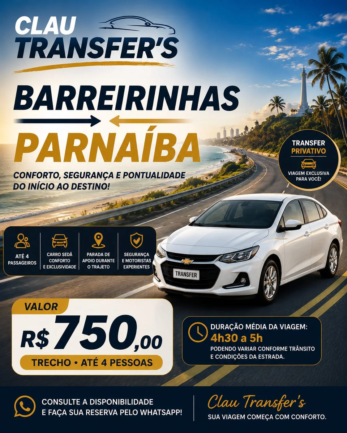 Transfer Barreirinhas e Parnaíba