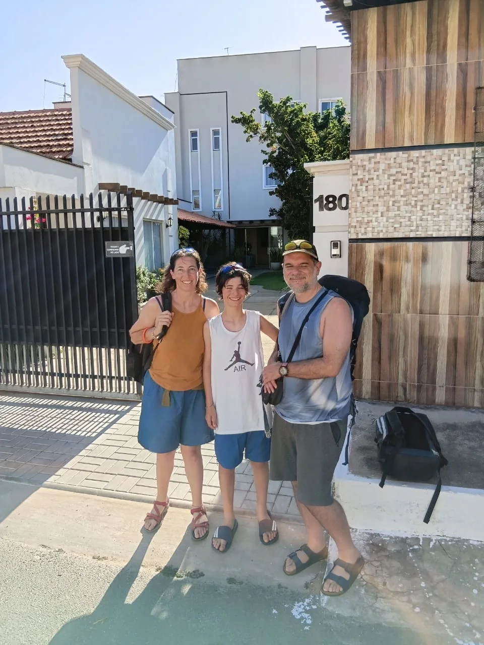Família atendida pela Clau Transfer's
